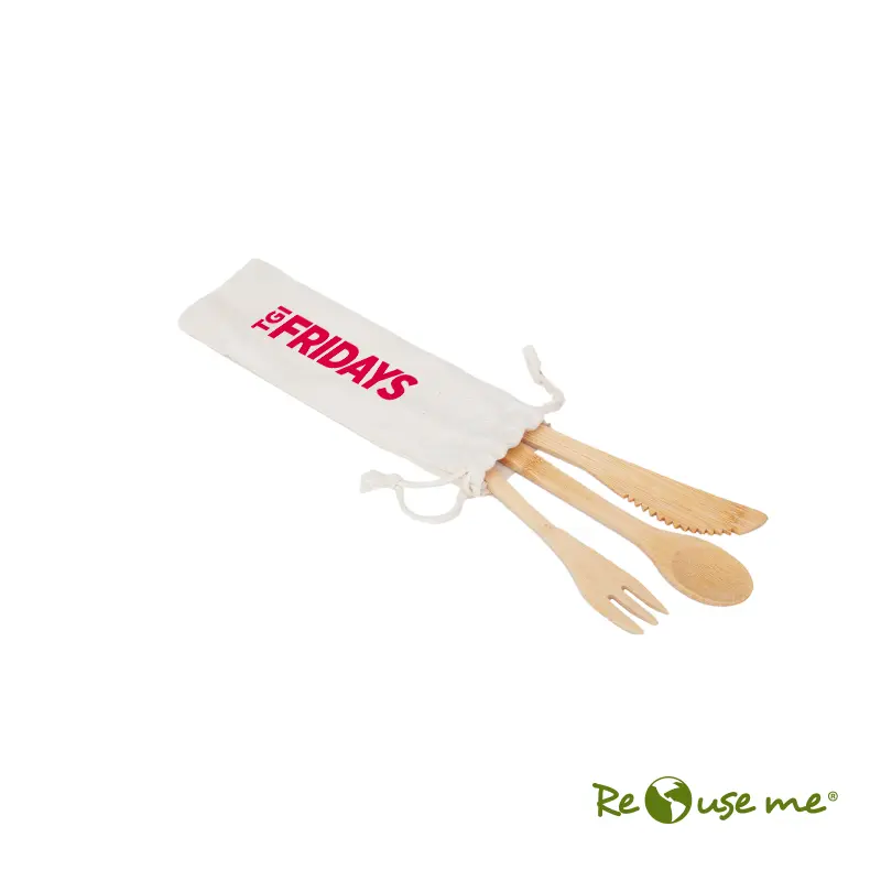 Set Cutlery Bamboo 4
