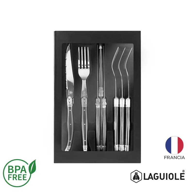 Set de 8 Cubiertos Laguiole 2