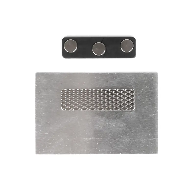 Name tag Alloy Blanco Grande 4
