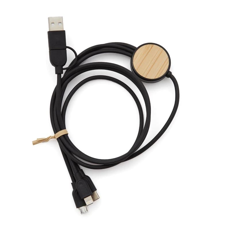 Cable 3 en 1 Bamboo 4