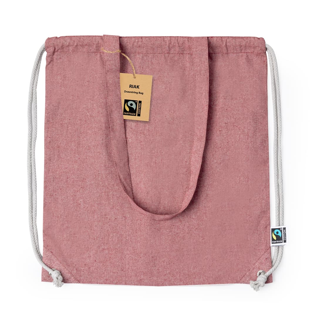 Bolsa Mochila Riak Fairtrade 42 cm x 38 cm 4