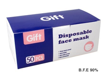 50 mascarillas de 3 capas No-médica 4