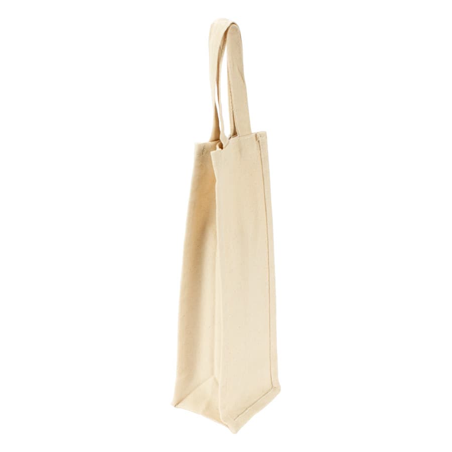 Bolsa Botella Vino 100% Algodón Canvas 2