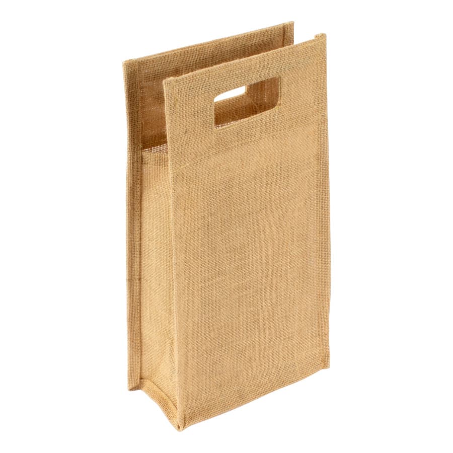 Bolsa Yute 2 Botellas de Vino 2