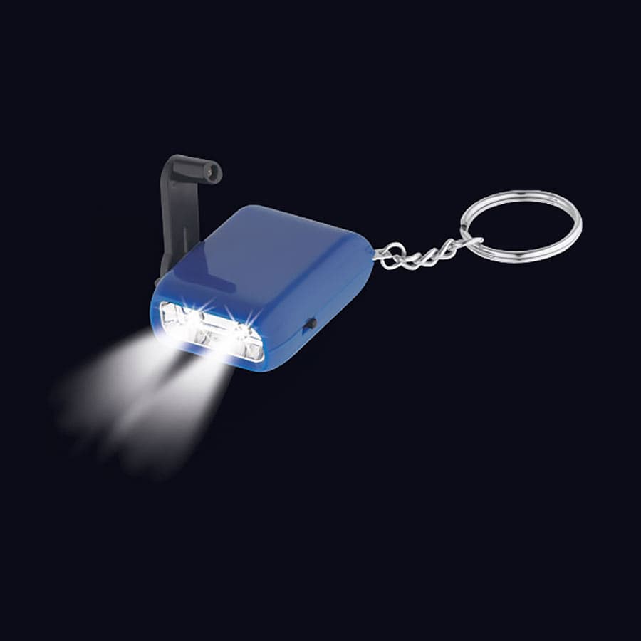 Llavero-Linterna LED Dínamo 3