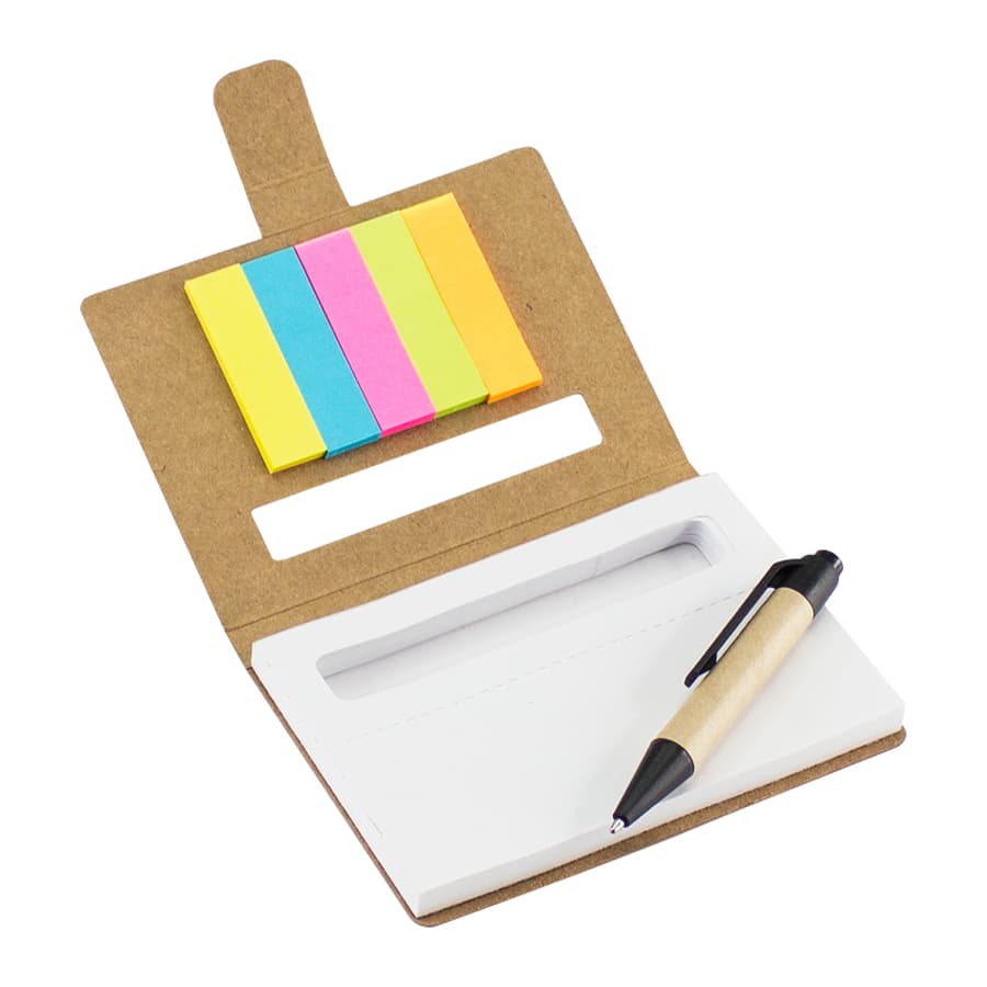 Memo Set Ecológico con Bolígrafo 2