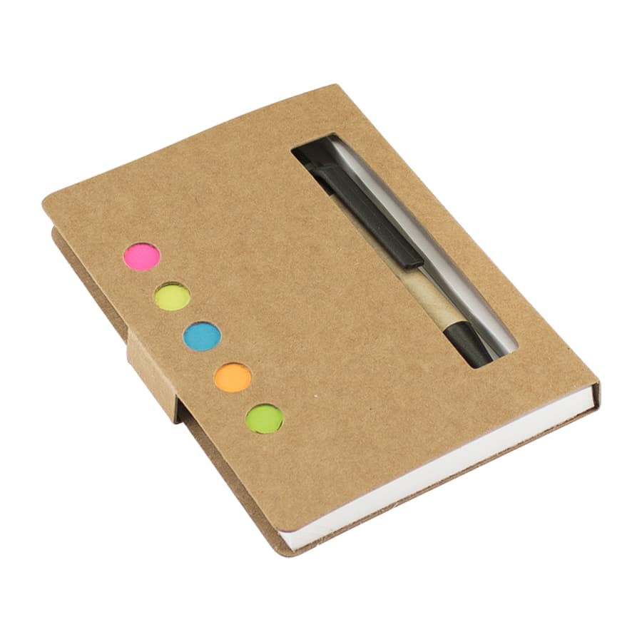 Memo Set Ecológico con Bolígrafo 3