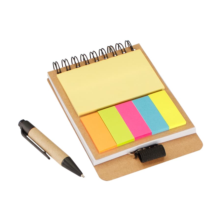 Memo Set Ecológico con Bolígrafo 3
