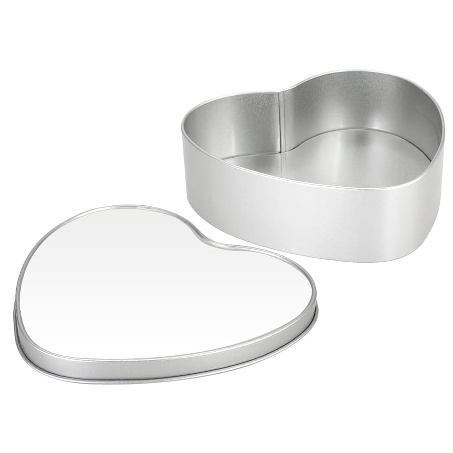 Caja Metálica Corazón Sublimación 4