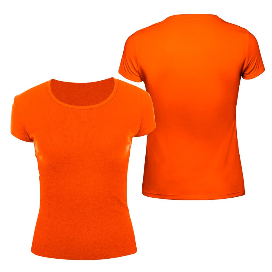 Polera Manga Corta Algodón Mujer 4