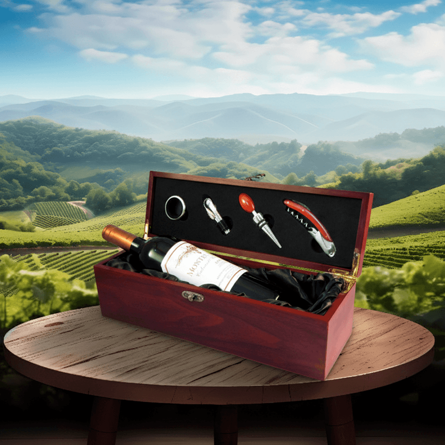 Caja de Madera para Vino 4