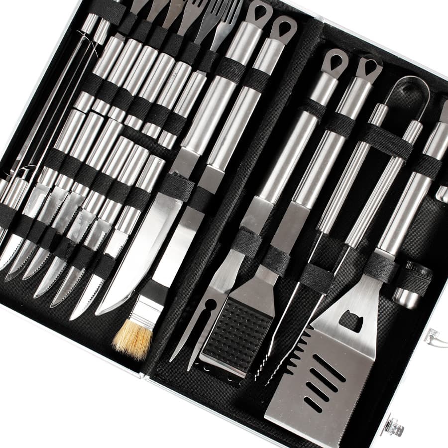 BBQ Set Metálico de 24 piezas 5