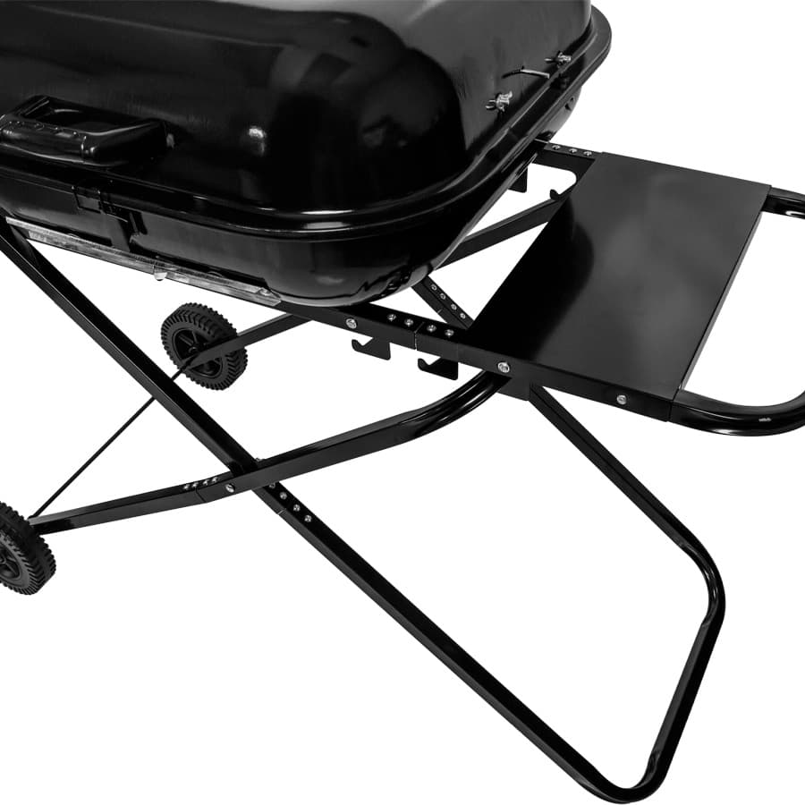 Parrilla plegable con Ruedas 4