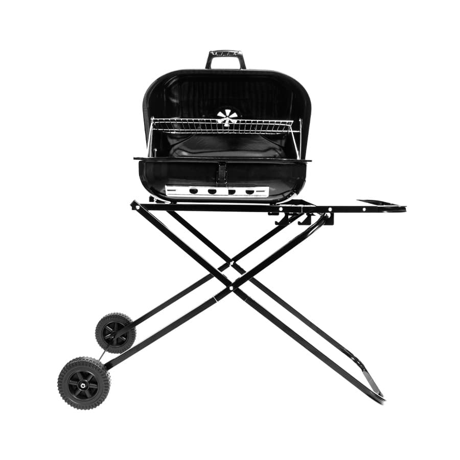 Parrilla plegable con Ruedas 5