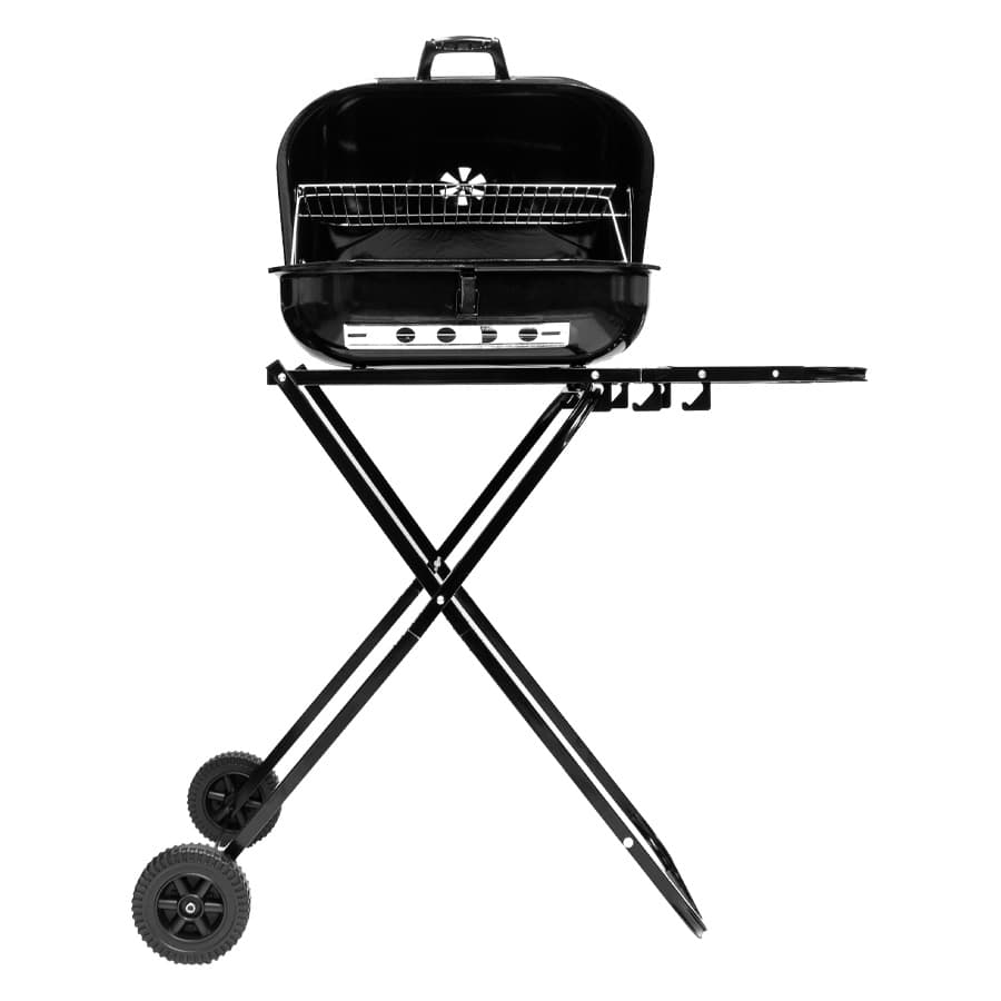 Parrilla plegable con Ruedas 2
