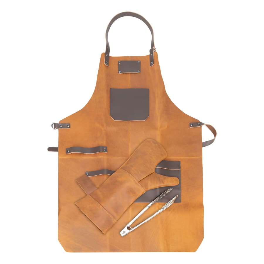 Set Asador de Cuero de Búfalo 5