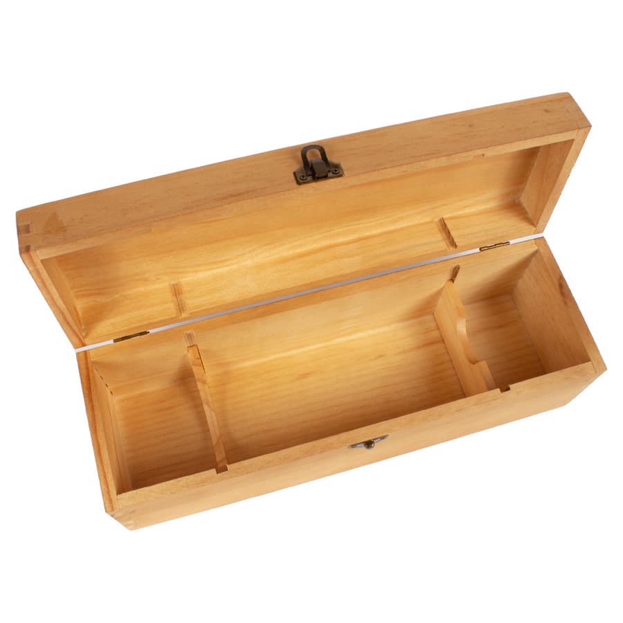 Caja de Madera Natural para Vino 2
