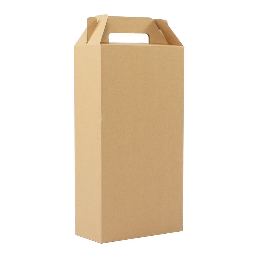 Caja autoarmable para 2 botellas Vino 2
