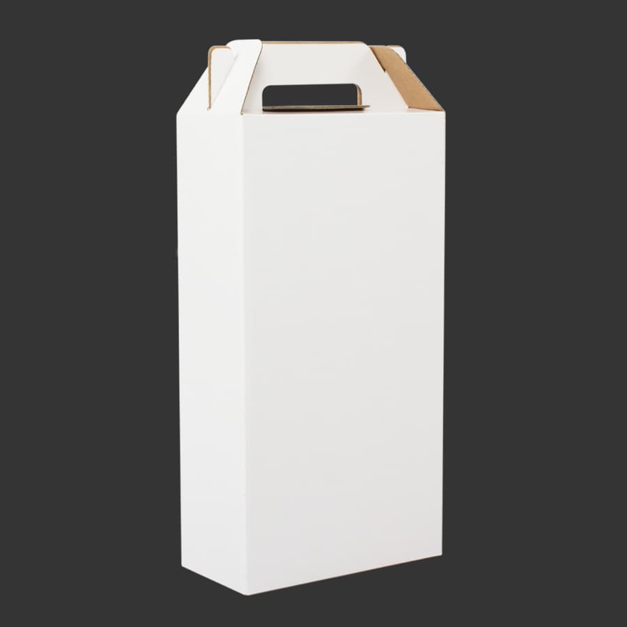 Caja autoarmable para 2 botellas Vino 4