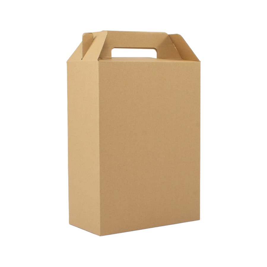 Caja autoarmable con asas, 26x35x13 cm 4