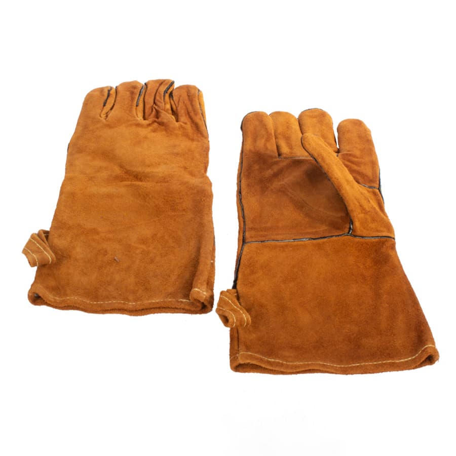 Par de Guantes de Cuero Gamuza 2