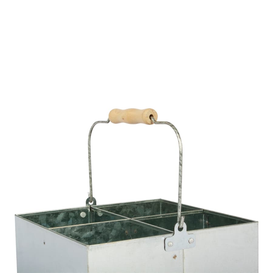 Canasto Galvanizado con mango 3
