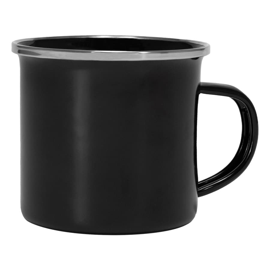 Tazón Enlozado Negro 350ml 2
