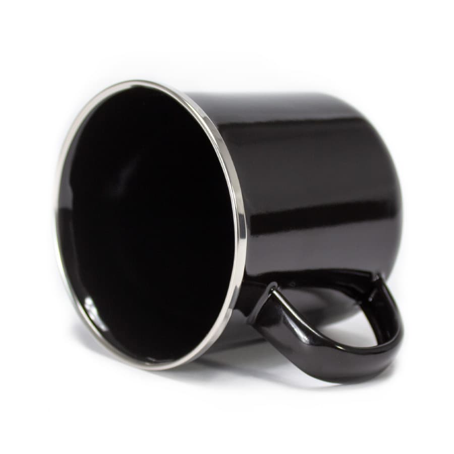 Tazón Enlozado Negro 350ml 3