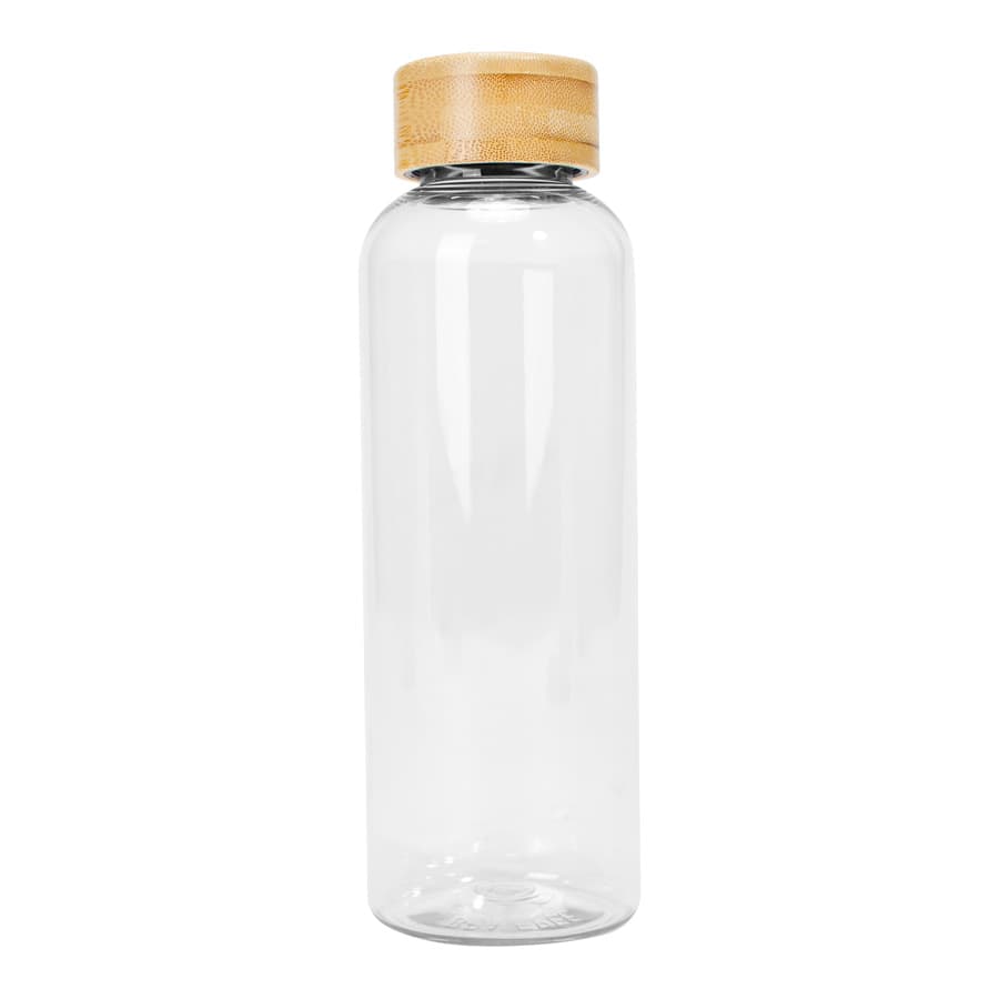 Botella PET tapa bamboo «AINOA» 550cc 2