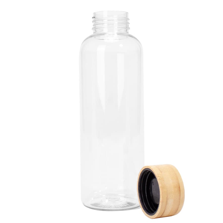 Botella PET tapa bamboo «AINOA» 550cc 4
