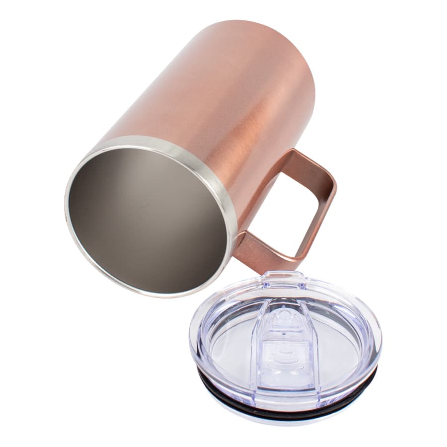 Mug metálico Encobrizado 700cc 3