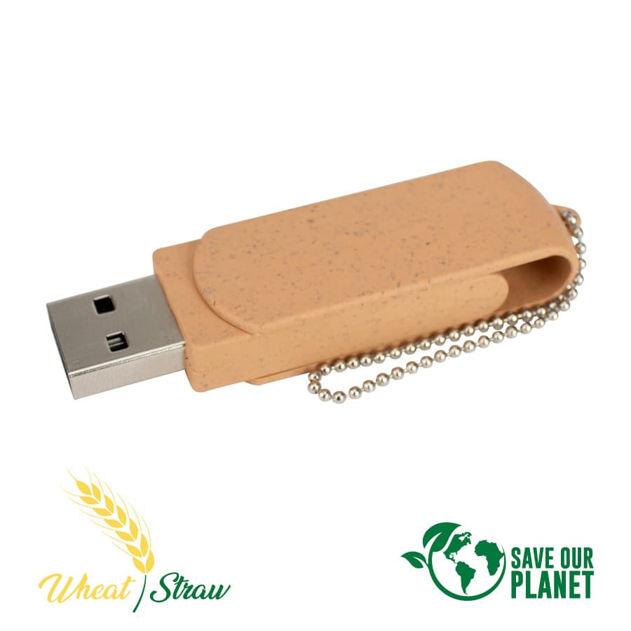 USB Pendrive 16GB de caña de Trigo 2