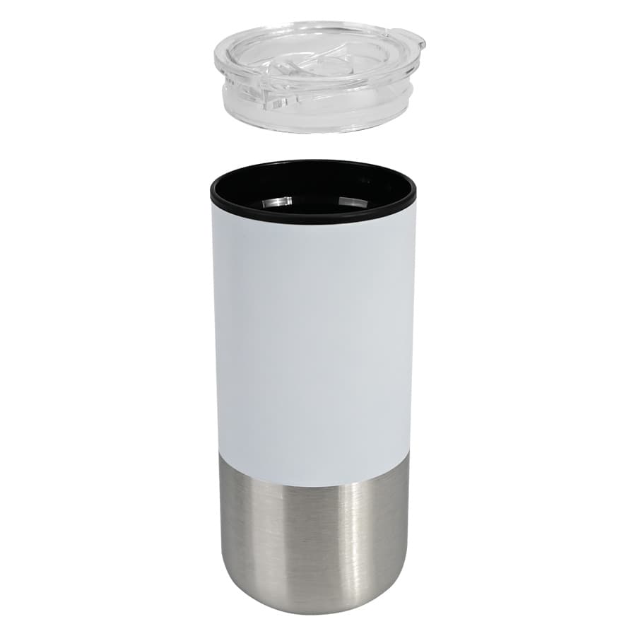 Mug metálico/plástico «THEO» 450cc 3