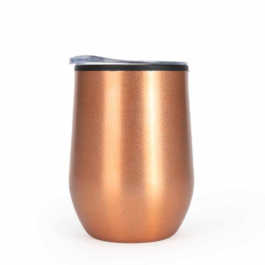 Mug metálico encobrizado 350cc 2