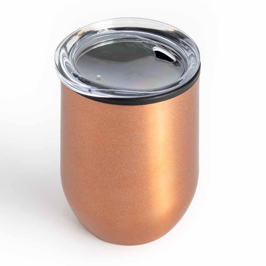 Mug metálico encobrizado 350cc 3
