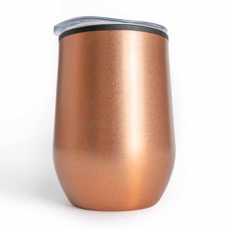 Mug metálico encobrizado 350cc 5