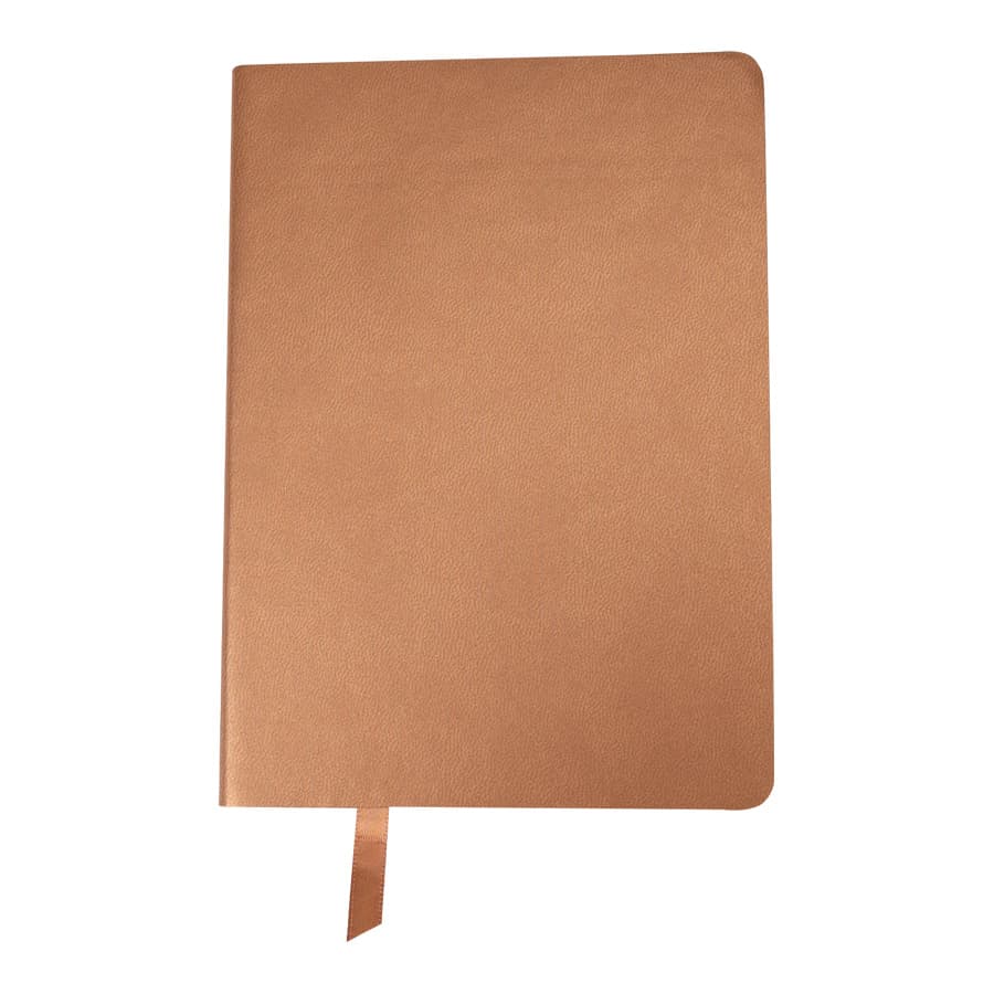Libreta encobrizada de PU eco-cuero 2