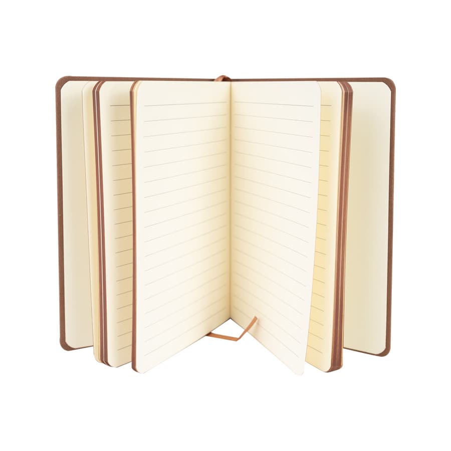Libreta encobrizada de PU eco-cuero 3