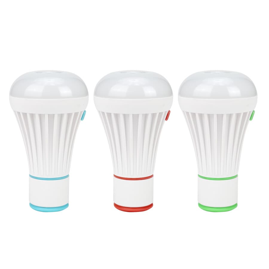 Lámpara colgante tipo Ampolleta de 1W con 6 LED 3