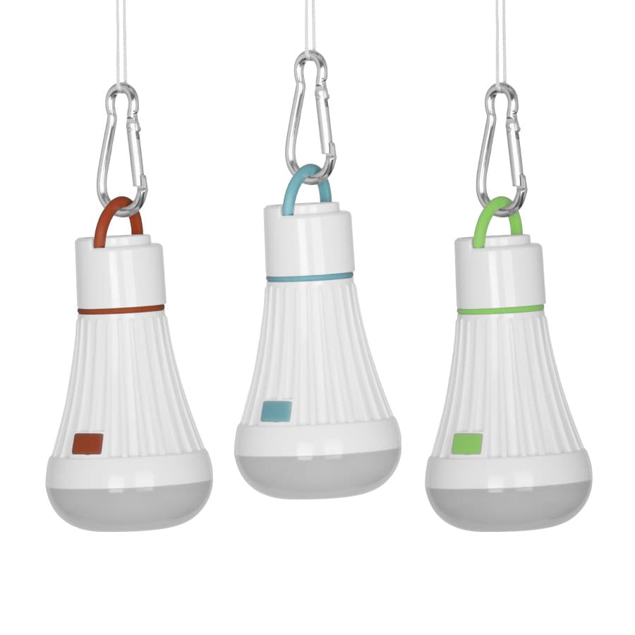 Lámpara colgante tipo Ampolleta de 1W con 6 LED 2