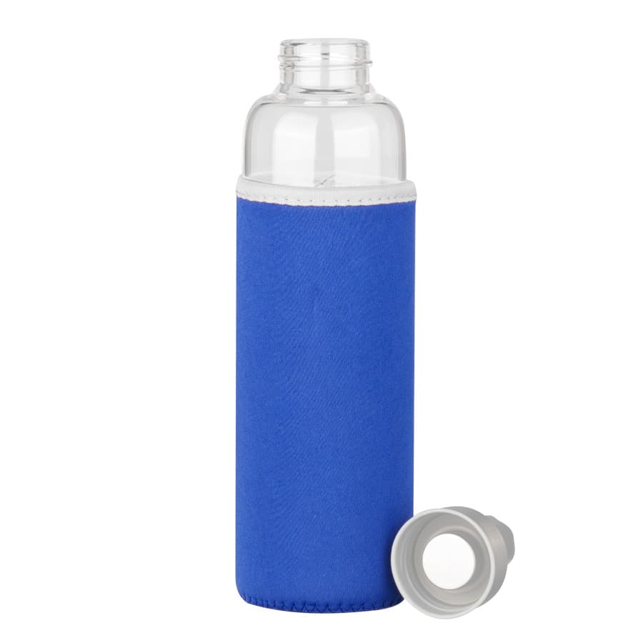 Botella Vidrio Borosilicato con Funda 580cc 3
