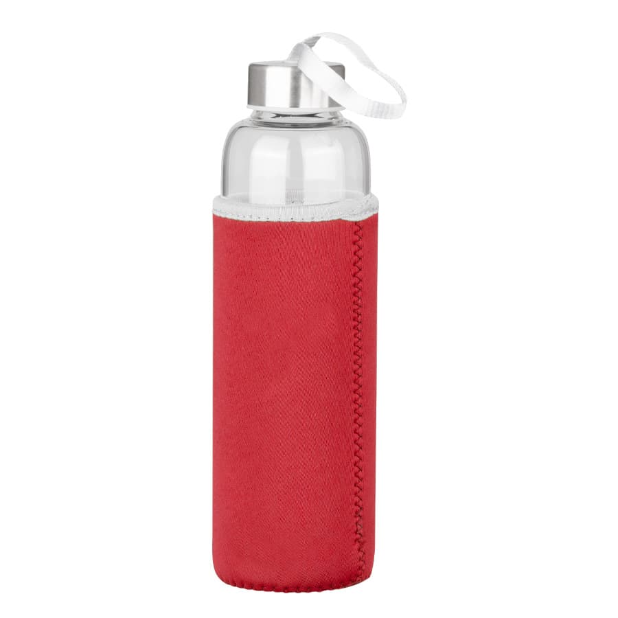 Botella Vidrio Borosilicato con Funda 580cc 5