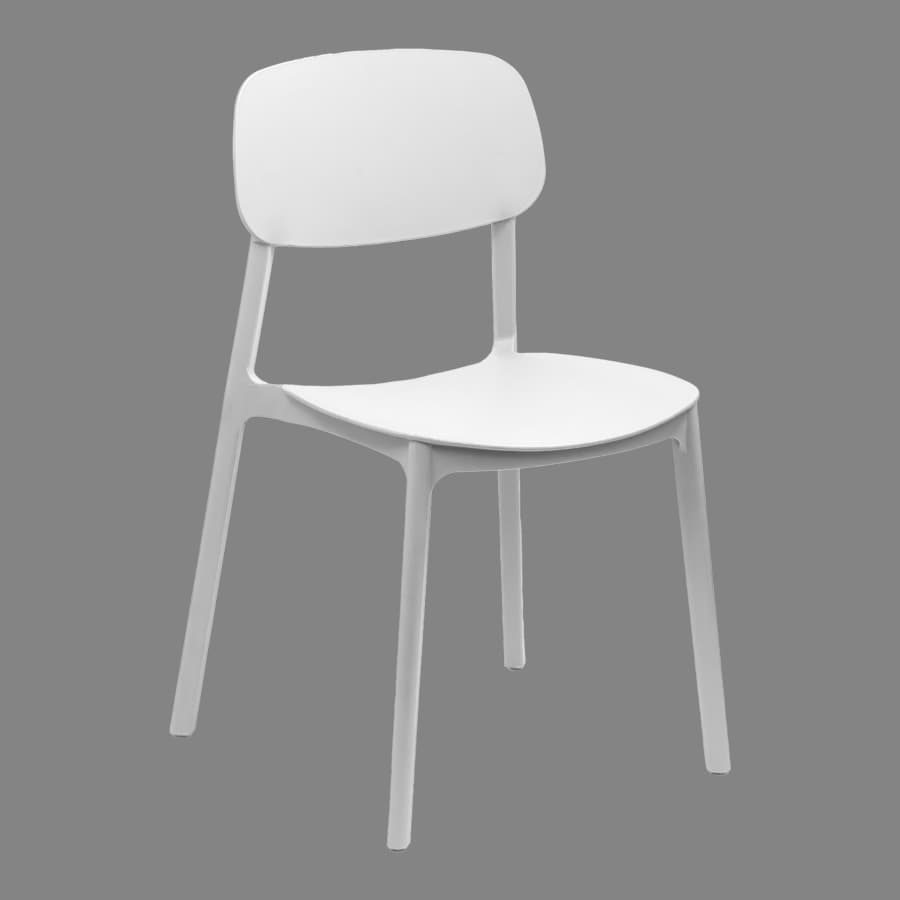 Silla apilable de plástico rígido «MARVIN» 4