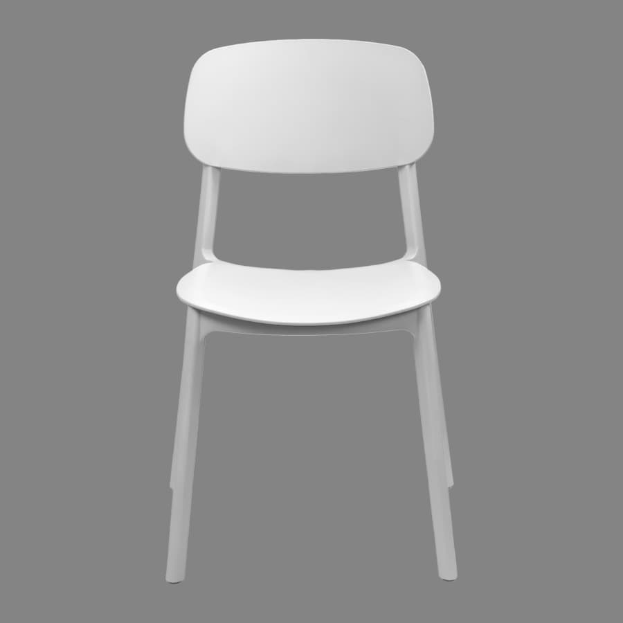 Silla apilable de plástico rígido «MARVIN» 2