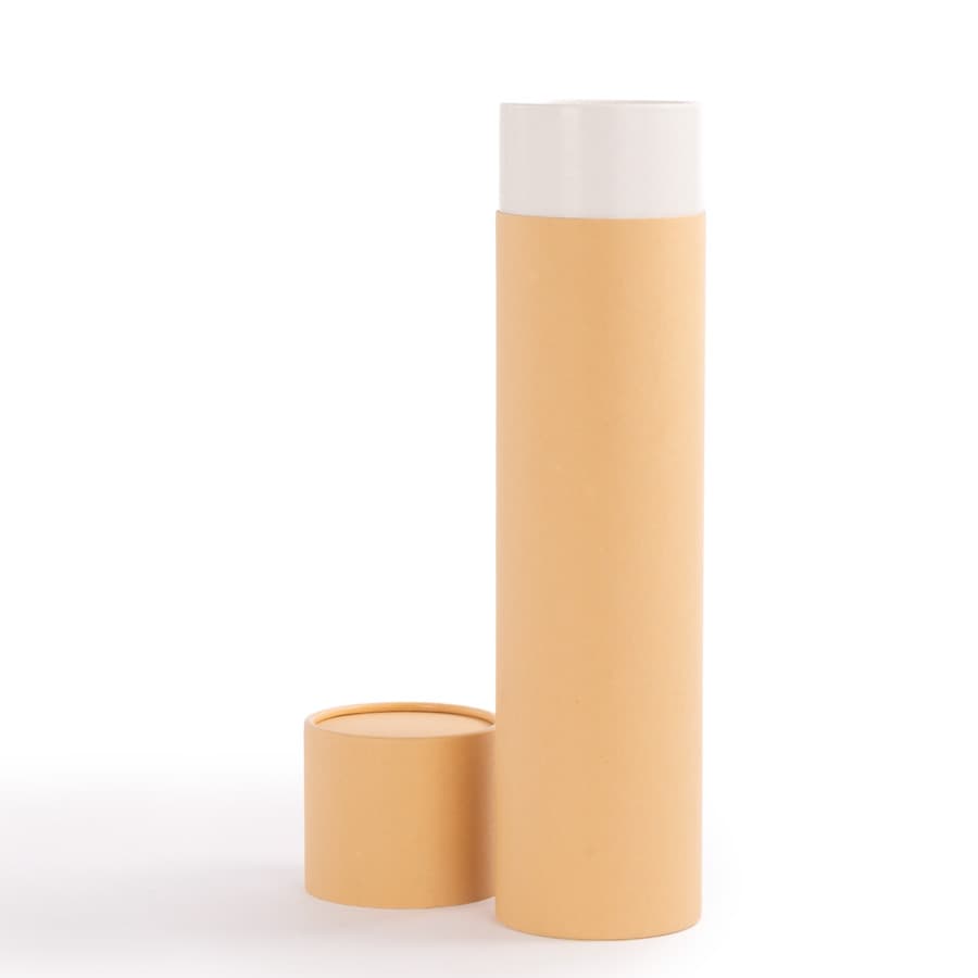 Caja tubular grande de cartón 2