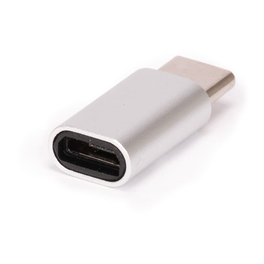 Adaptador dual Micro USB / i-phone / Tipo C 5