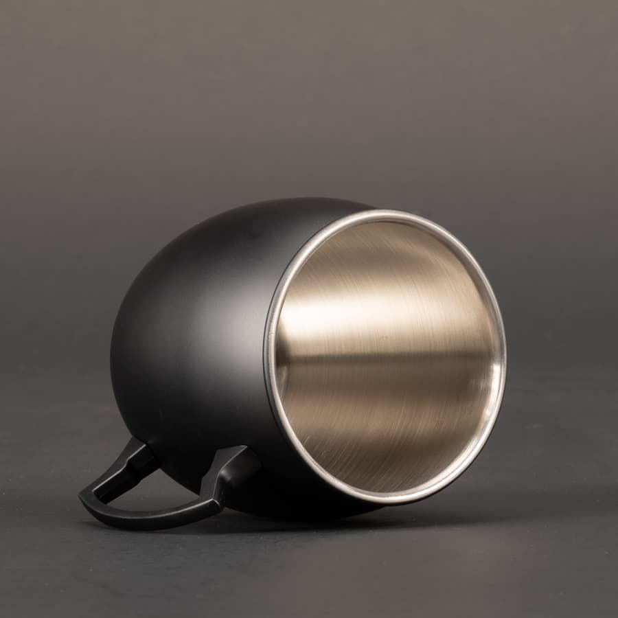Tazón metálico «MATT BLACK» 400cc 3