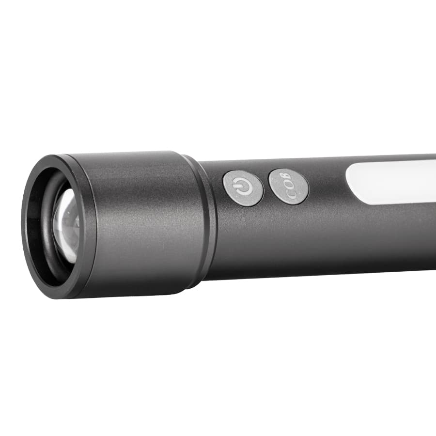 USB Linterna Táctica y lámpara recargable «HOOK» 15-en-1 4
