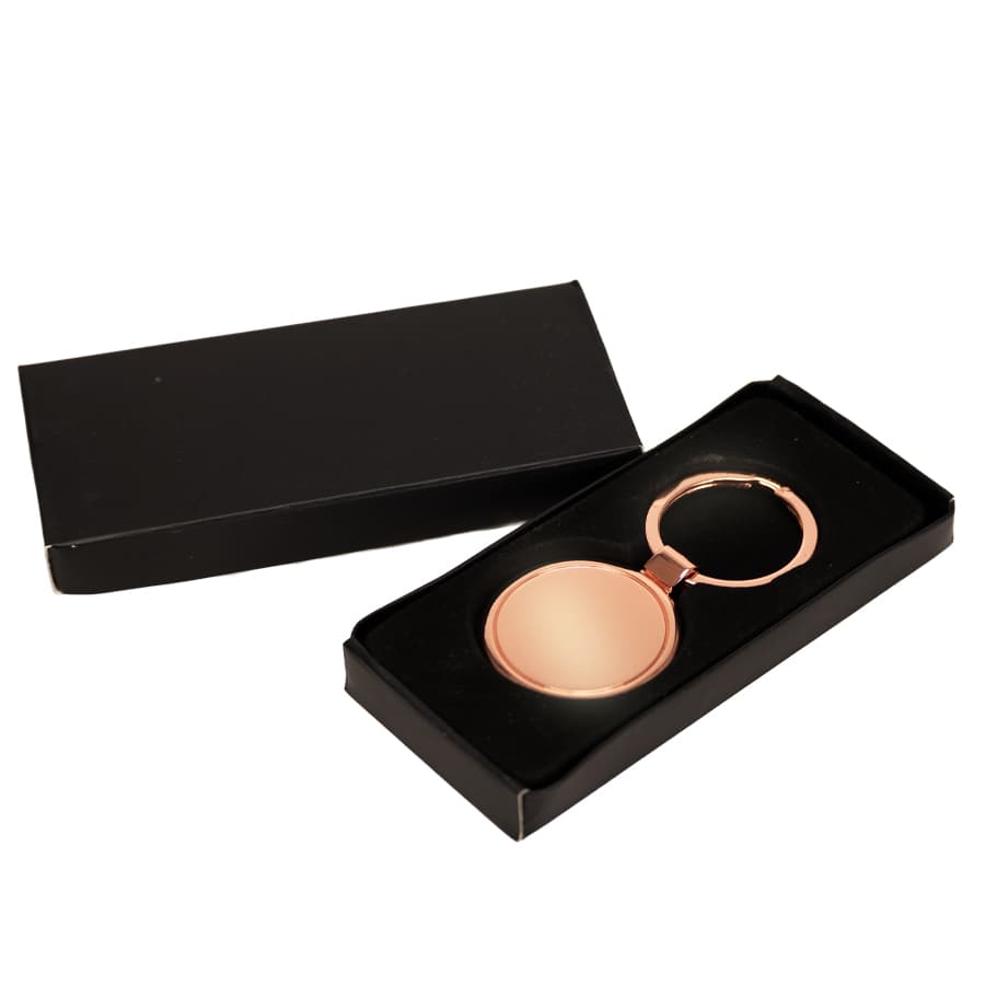 Llavero redondo encobrizado «COPPER» 3