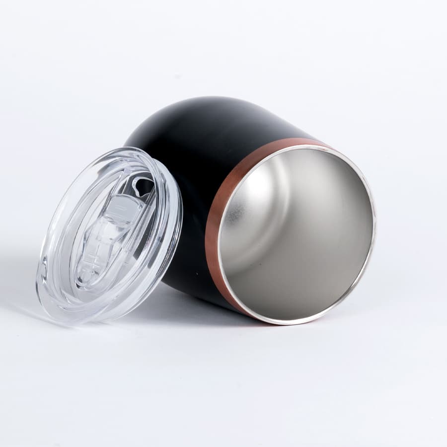 Vaso térmico negro/encobrizado «LEEDS» 350cc 4